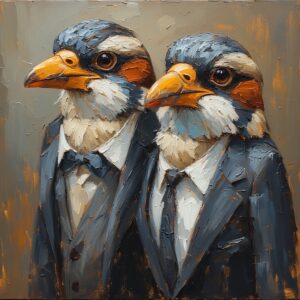 Artfirst Australia - Birds at Work II